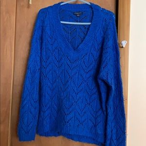 Blue AE sweater